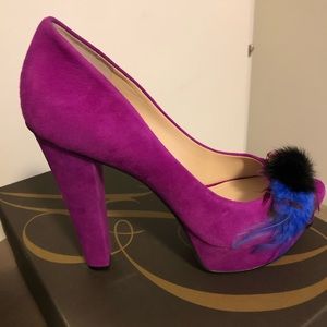 Enzo Angiolini Peep-toe Heels